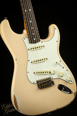 Used - Fender Custom Shop LTD 1964 Stratocaster Relic - Super Faded Aged Shell Pink