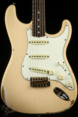 Used - Fender Custom Shop LTD 1964 Stratocaster Relic - Super Faded Aged Shell Pink