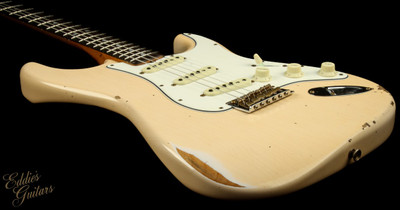 Used - Fender Custom Shop LTD 1964 Stratocaster Relic - Super Faded Aged Shell Pink