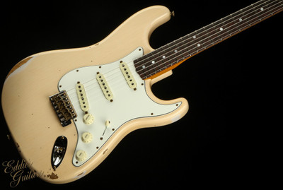 Used - Fender Custom Shop LTD 1964 Stratocaster Relic - Super Faded Aged Shell Pink