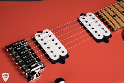 Suhr Classic JM Electric Guitar in Fiesta Red