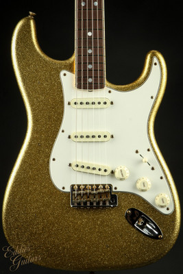 2022 - Fender Custom Shop LTD 1965 Stratocaster Journeyman - Aged Gold Sparkle