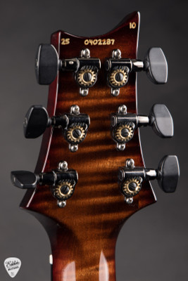 Paul Reed Smith Eddie’s Guitars Wood Library Hollowbody II Piezo/Stained Neck – Copperhead with Dark Cherry Sunburst Electric Guitar
