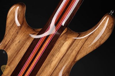 2024 – Mayones Regius 6 – Transparent Jeans Black Gloss Electric Guitar