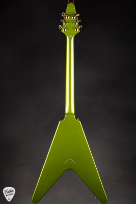 Gibson Custom Shop PSL Flying V Custom Gloss Gecko Green Metallic