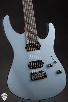 Suhr Modern Roasted Electric Guitar in Ice Blue Metallic