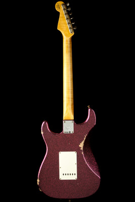 2022 - Fender Custom Shop LTD 1965 Stratocaster Relic - Aged Magenta Sparkle