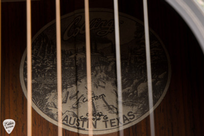 Collings 000-42 German Spruce & Cocobolo – Jet Black Top Acoustic Guitar