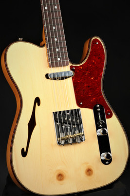 Fender Custom Shop Limited Edition Knotty Pine Telecaster Thinline - Aged Natural/B Stock
