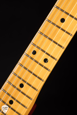 Fender Stories Collection Mike Campbell Red Dog Telecaster, Maple Fingerboard Electric Guitar in Red Dog Red