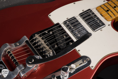 Fender Stories Collection Mike Campbell Red Dog Telecaster, Maple Fingerboard Electric Guitar in Red Dog Red