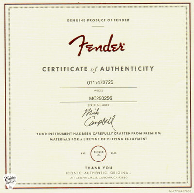 Fender Stories Collection Mike Campbell Red Dog Telecaster, Maple Fingerboard Electric Guitar in Red Dog Red