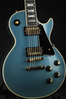 Gibson Custom Shop PSL '68 Les Paul Custom Lightly Aged Antique Pelham Blue 9.2 #092718