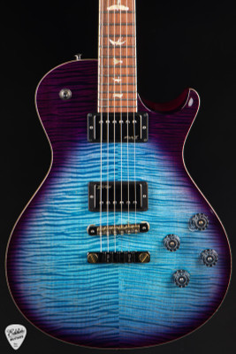 Paul Reed Smith Eddie’s Guitars Wood Library McCarty 594 Singlecut Swamp Ash/Cocobolo Electric Guitar in Aquableux Purple Burst