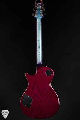 Paul Reed Smith Eddie’s Guitars Wood Library McCarty 594 Singlecut Swamp Ash/Cocobolo Electric Guitar in Aquableux Purple Burst