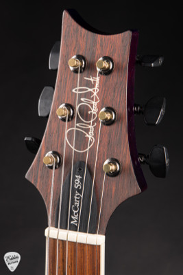 Paul Reed Smith Eddie’s Guitars Wood Library McCarty 594 Singlecut Swamp Ash/Cocobolo Electric Guitar in Aquableux Purple Burst