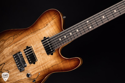 Suhr Modern T – Spalt Maple & Roasted Swamp Ash Electric Guitar in Brown Burst
