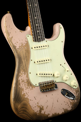 Fender Custom Shop Limited '60/'63 Stratocaster Super Relic - Dirty Shell Pink