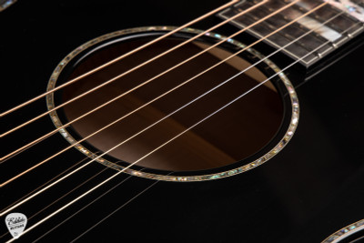 Bourgeois The Black Rabbit L-DBO - Adirondack Spruce & Curly Maple Acoustic Guitar