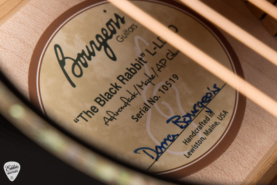 Bourgeois The Black Rabbit L-DBO - Adirondack Spruce & Curly Maple Acoustic Guitar