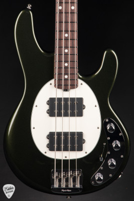 Ernie Ball Music Man StingRay Special HH Bass Guitar in Fallout Green
