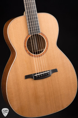 McNally Model S - Western Red Cedar & Figured Mahogany Acoustic Guitar