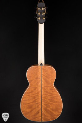 McNally Model S - Western Red Cedar & Figured Mahogany Acoustic Guitar