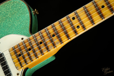2022 - Fender Custom Shop LTD 60's Telecaster Custom Thinline Relic - Aged Seafoam Green Sparkle