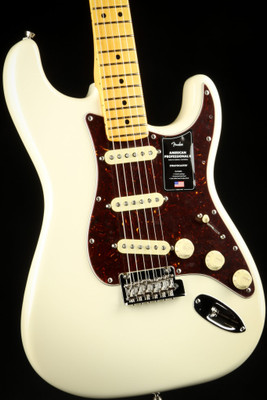Hold - Fender American Professional II Stratocaster, Maple - Olympic White