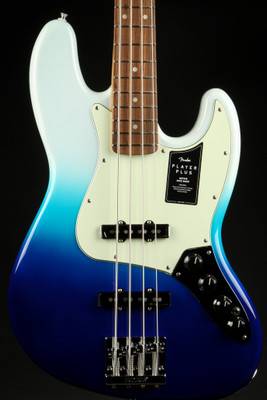 2022 - Fender Player Plus Active Jazz Bass®, Pau Ferro Fingerboard - Belair Blue