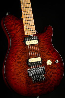 Used - Ernie Ball Music Man Axis - Roasted Amber Quilt