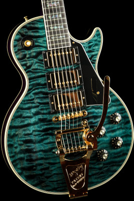 Gibson Custom Shop PSL '68 Les Paul Custom 3 Pickup/Bigsby 3A Nordic Blue 10.4 #201368