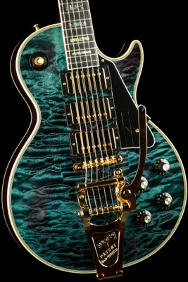 Gibson Custom Shop PSL '68 Les Paul Custom 3 Pickup/Bigsby 3A Nordic Blue 9.15 #201108