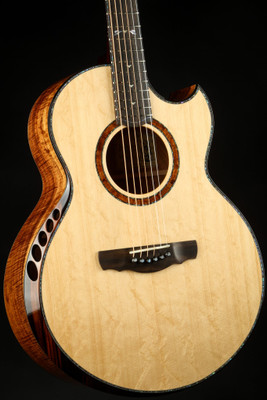 HOLD - Ryan Nightingale Grand Soloist Tasmanian Blackwood/Bear Claw Sitka Spruce