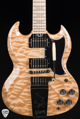 Gibson Custom Shop 1963 Les Paul SG Custom 3A Quilt w/ Maestro