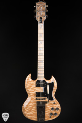 Gibson Custom Shop 1963 Les Paul SG Custom 3A Quilt w/ Maestro
