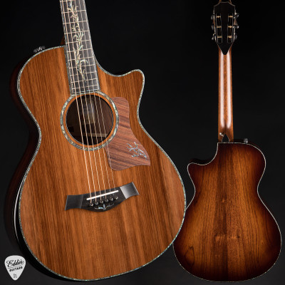 Taylor PS12ce 12 Fret Acoustic Guitar with Honduran Rosewood and Sinker Redwood