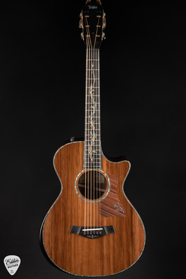 Taylor PS12ce 12 Fret Acoustic Guitar with Honduran Rosewood and Sinker Redwood