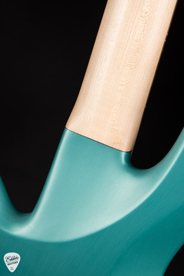 Fodera Emperor Deluxe 5 String Electric Bass Guitar In Sherwood Green Metallic