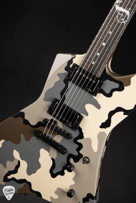 ESP Custom Shop James Hetfield Signature Snakebyte Electric Guitar in Camo