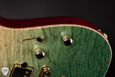 Suhr Standard Rosewood Neck Electric Guitar Green Gradient