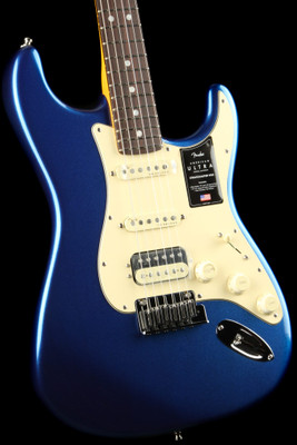 Fender American Ultra Stratocaster HSS, Rosewood - Cobra Blue