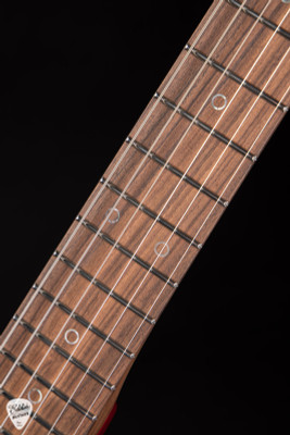 Suhr Standard Carve Top Pau Ferro Neck Electric Guitar in Trans Amber