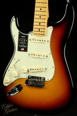 Used - Fender American Ultra Stratocaster, Maple Left Handed - Ultra Burst