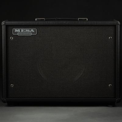 Mesa Boogie 1X12 Widebody Compact Cabinet Open Back - Cabinet - Black Taurus/Black Jute Grill