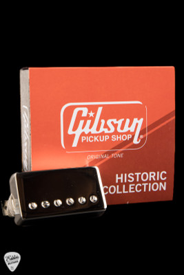 Gibson Custombucker Double Black, True Historic Nickel Covers, 2-Conductor, Unpotted, Alnico 3, 8K Humbucker Pickups