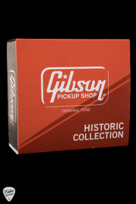 Gibson Custombucker Double Black, True Historic Nickel Covers, 2-Conductor, Unpotted, Alnico 3, 8K Humbucker Pickups