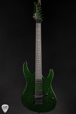 Suhr Modern Roasted Electric Guitar in Green Sparkle