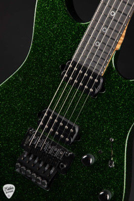 Suhr Modern Roasted Electric Guitar in Green Sparkle