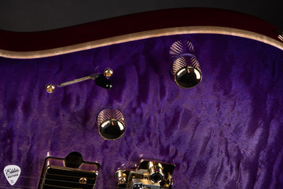 Suhr Standard Carve Top Pau Ferro Neck Electric Guitar in Trans Purple Burst